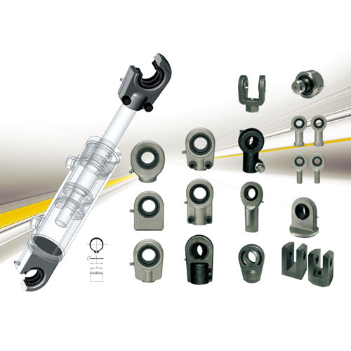 Components of the hydraulic cylinders